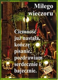 Ciemność już nastała